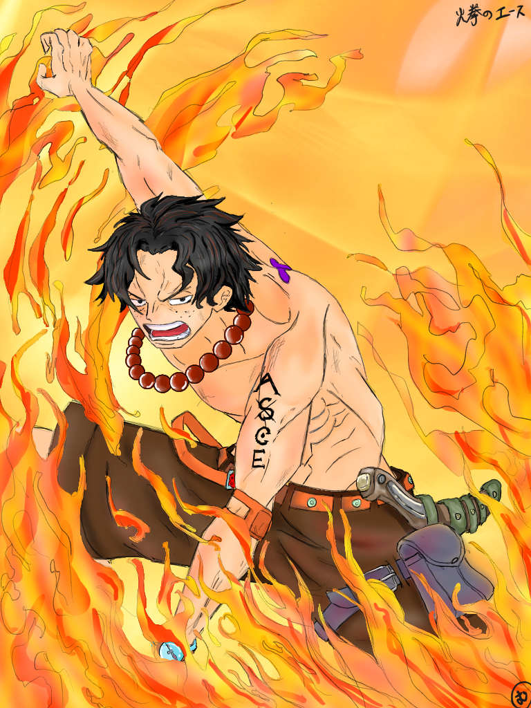 エース 模写 - ibisPaint