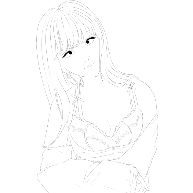 蕭幼貞(丸子) Lineart 2