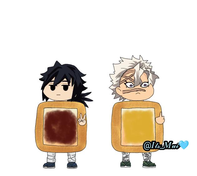 chibi Giyuu & Sanemi