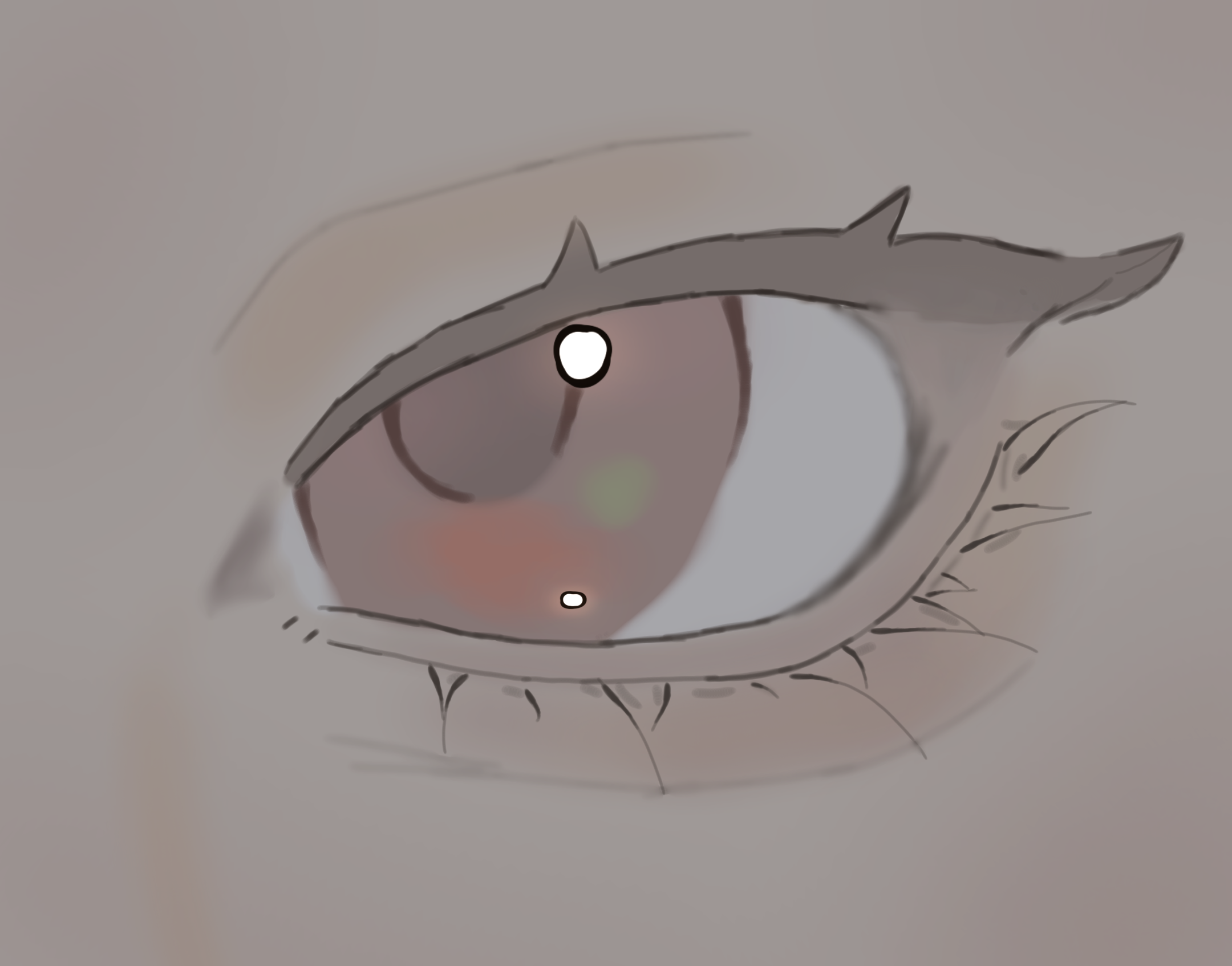 Another Eye drawing practice - ibisPaint