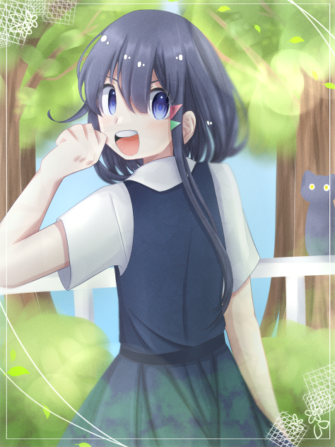 ー黒髪の中学生ー