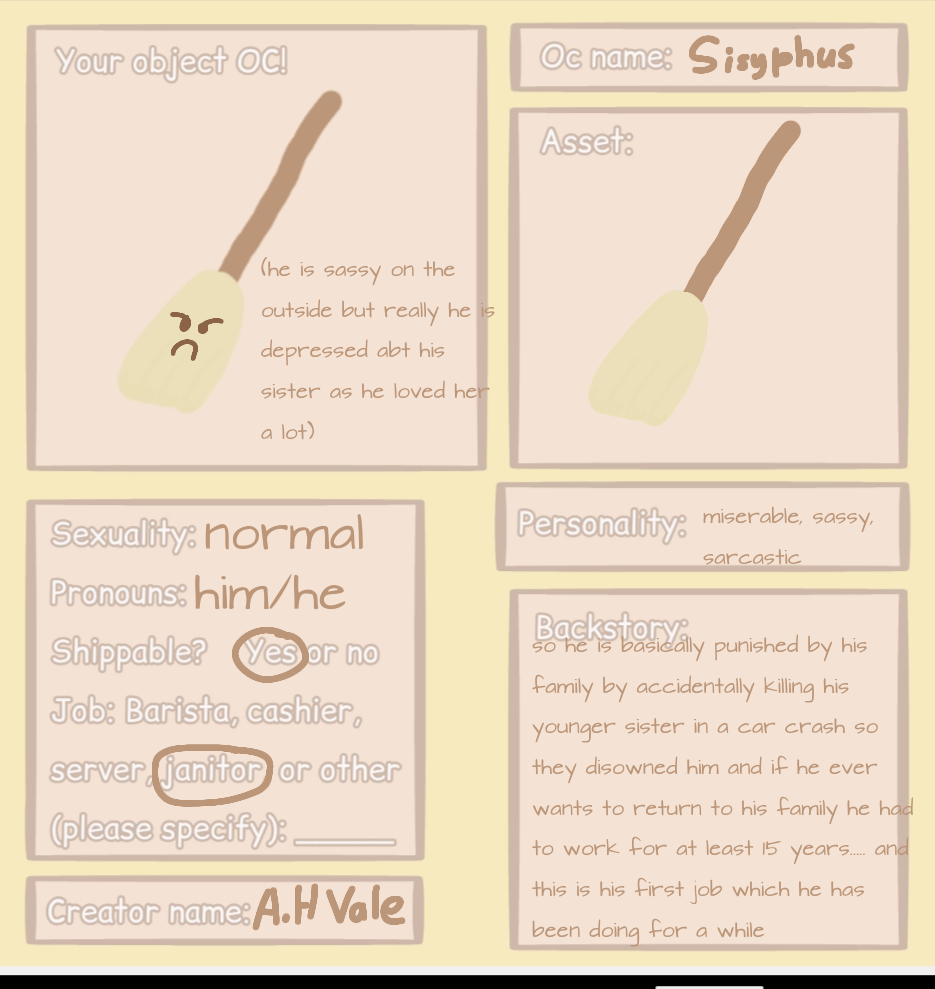 New cs for an object show manga - ibisPaint