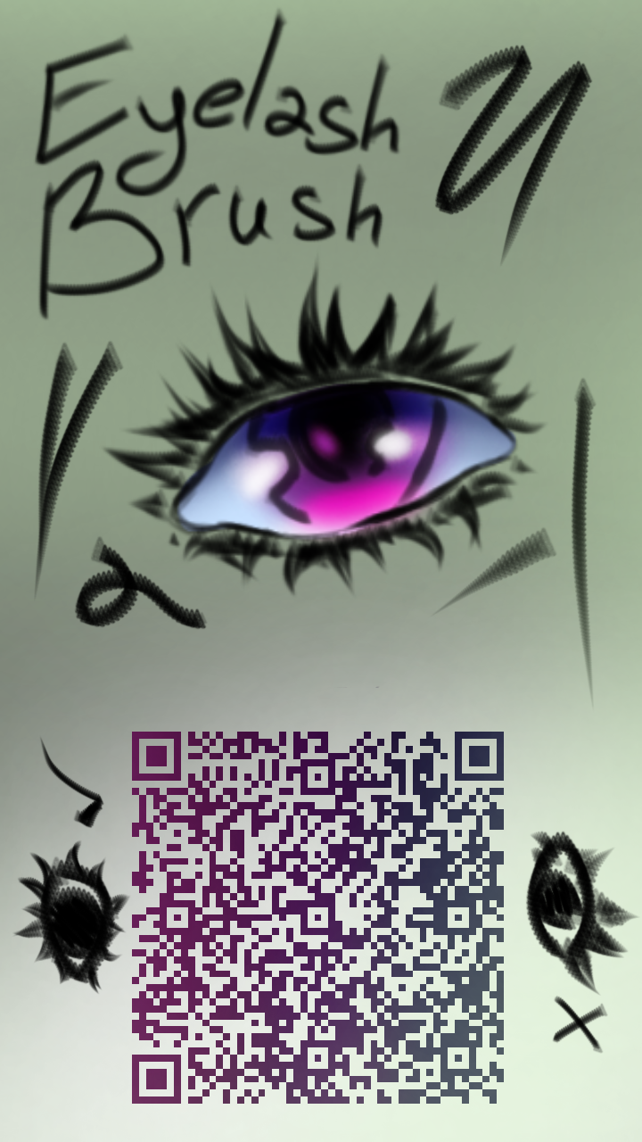 Eyelash Brush (Triangle) - ibisPaint