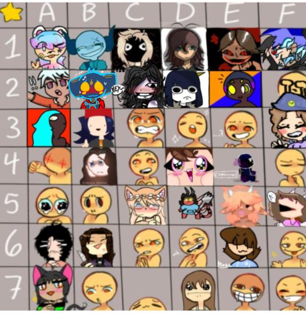 Art faces collab