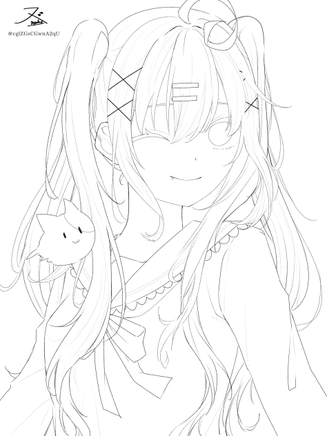 リクエスト4 線画