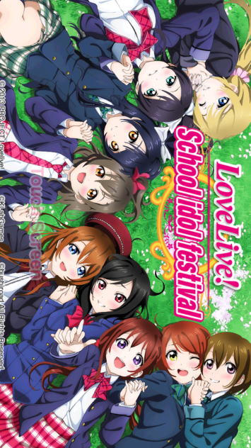 μ'sの髪色を変えてみた【ラブライブ！】
