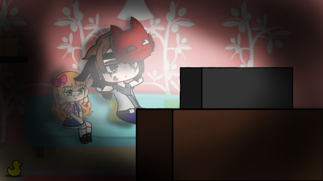 They’re watching bubble guppies lol