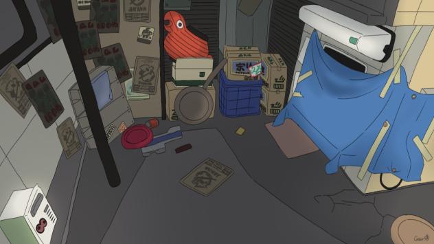 背景練習…