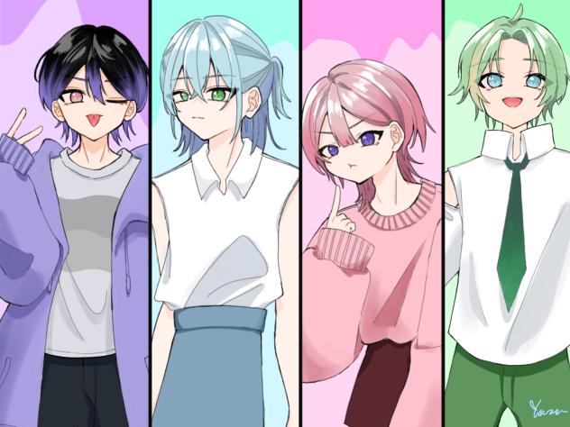 男の子