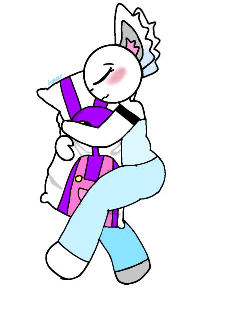 Sleeping Snowy