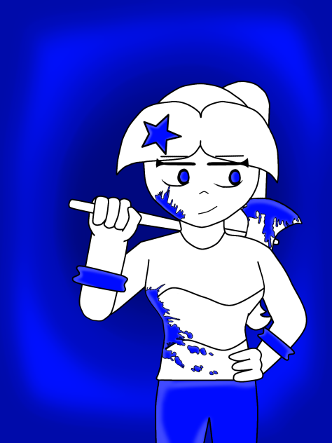 neon blue
