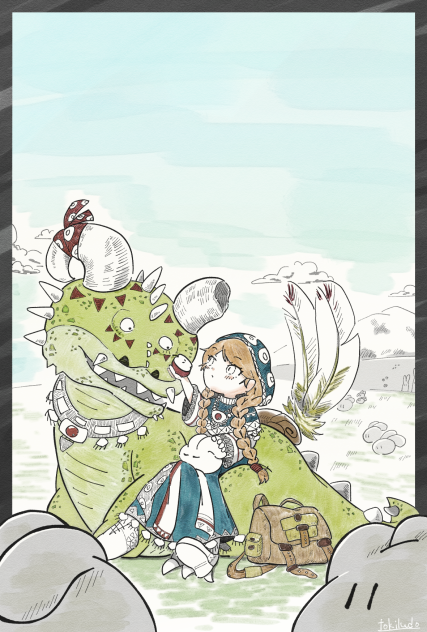 ドラゴンとうさぎと