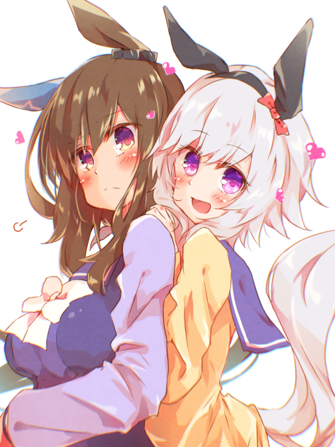 アヤベお姉ちゃんにあまえるカレンちゃん