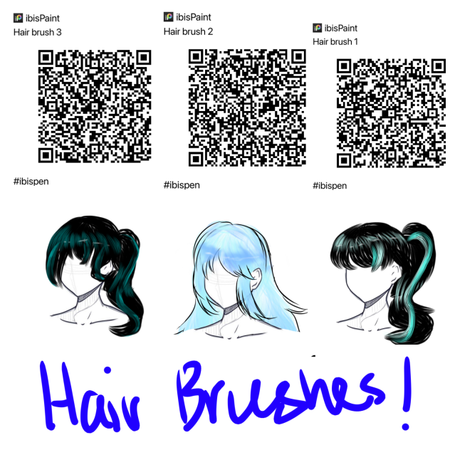 All my hair brushes
