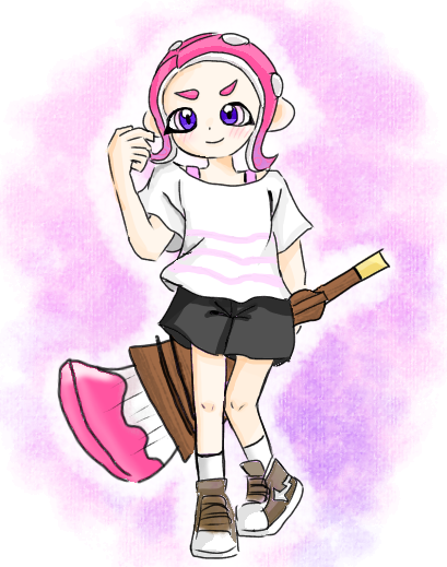 ホクサイを持つタコちゃん