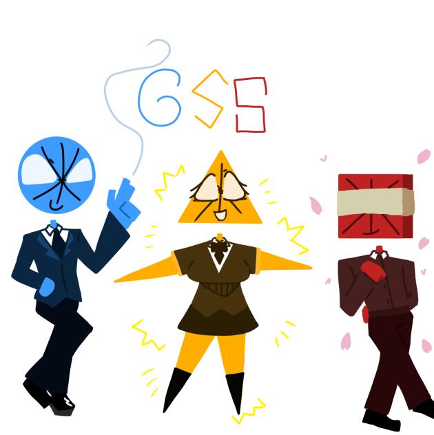 G.S.S doodle made with grayscale filter!