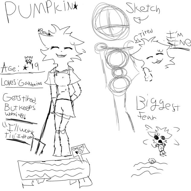 Pumpkin, my first OC.