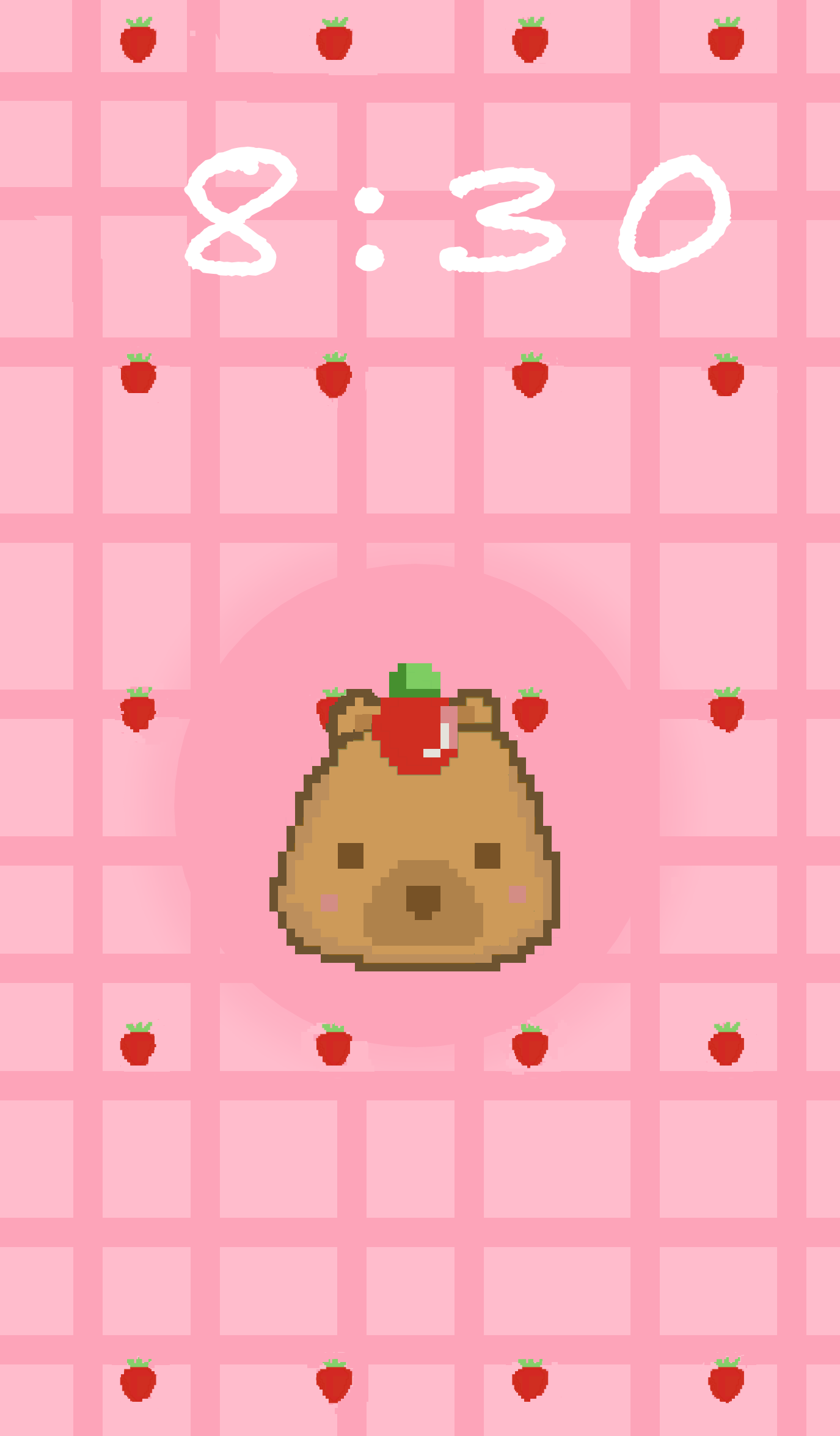 Capybara phone wallpaper - ibisPaint