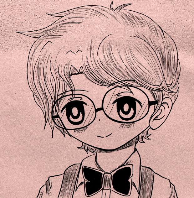 Alastor (Human Verse) ‐ Hazbin Hotel