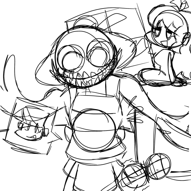 Just a sketch of an old drawing