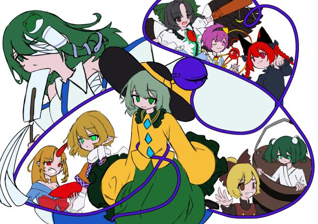 地霊郷！！購読者様10人記念！！！の色見本