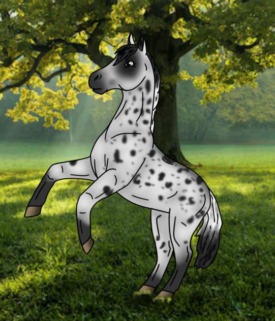 my horse toy as art  #1 .