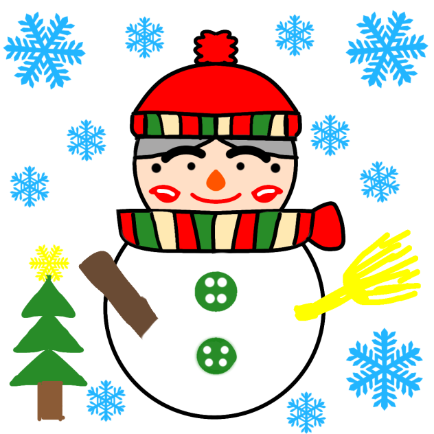 雪だるまアッキー(o^^o)