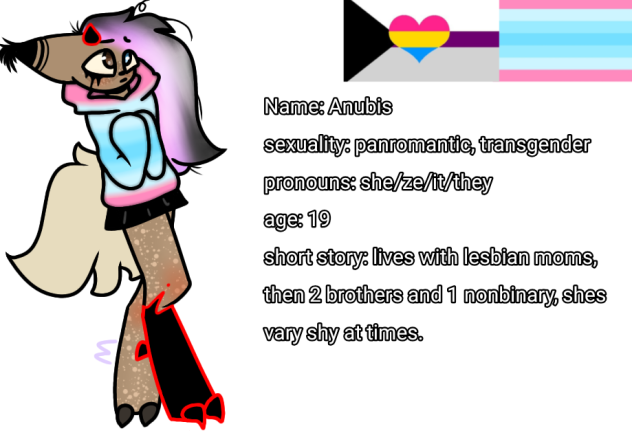 sheet for my new oc