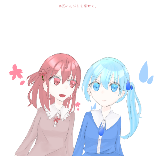 桜へファンアート！