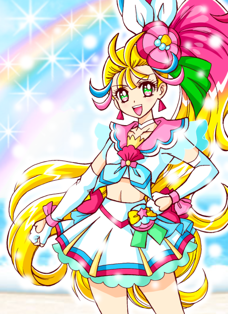 キュアサマー トロピカル〜ジュ！プリキュア - ibisPaint