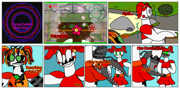 N-o Closure. p6 FNaF fanmade comic