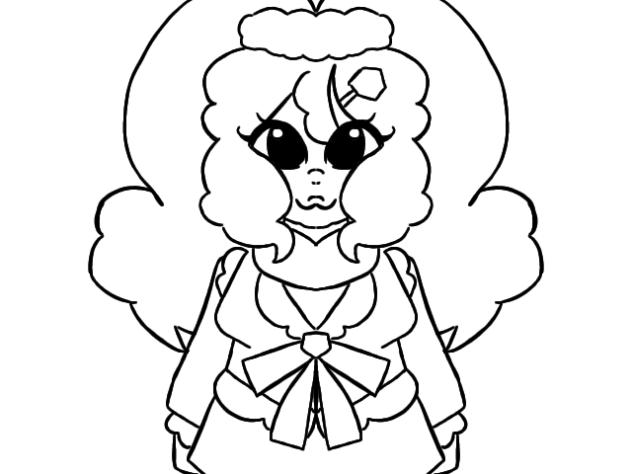 ruby! (noncolored version) - ibisPaint