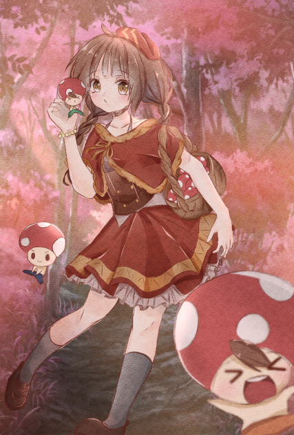 きのこちゃん( ˊ̱˂˃ˋ̱ )