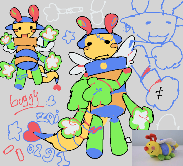 buggy ! Dave and Bambi oc