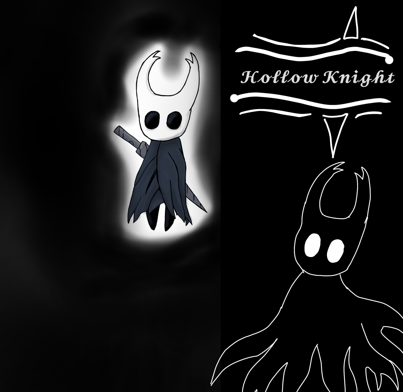 Hollow knight - ibisPaint