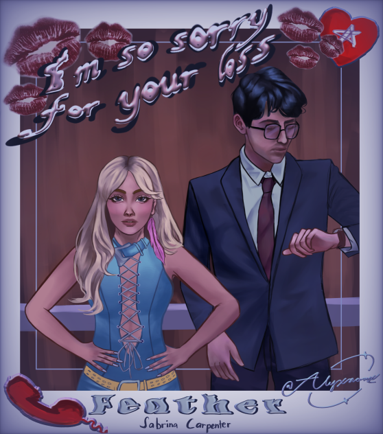 Sabrina Carpenter Feather