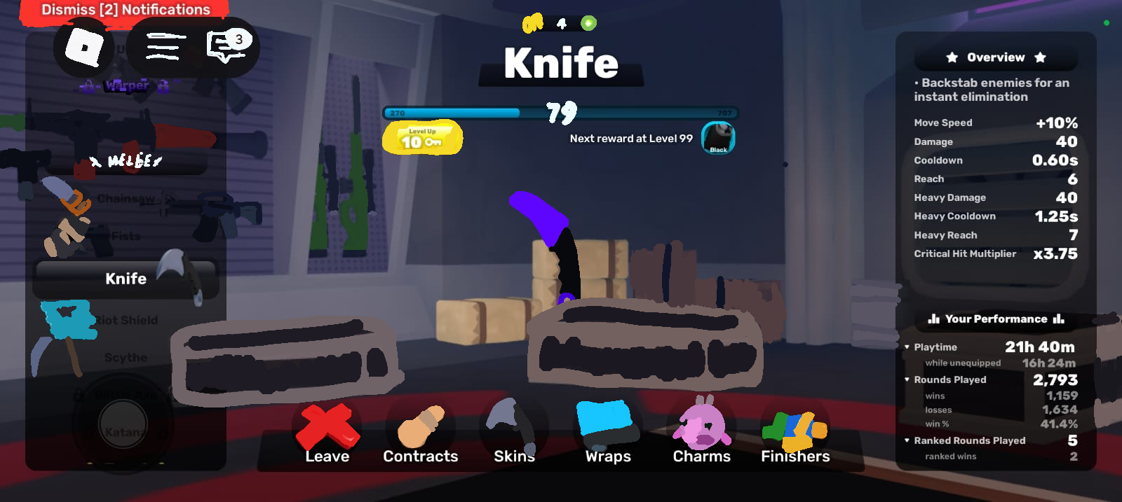 roblox rivals cartoon - ibisPaint