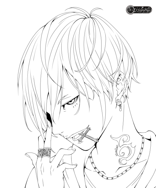 ★Crazy ambition★(線画)