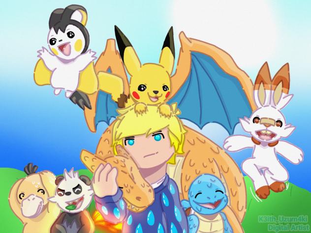 Pokémon team;