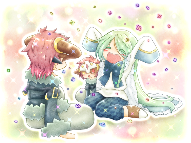 おーめでとー♪おーめでとー♪