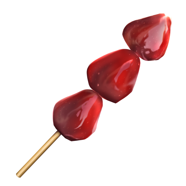 candied strawberry