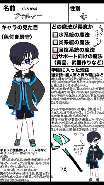 キャラ募参加〜！