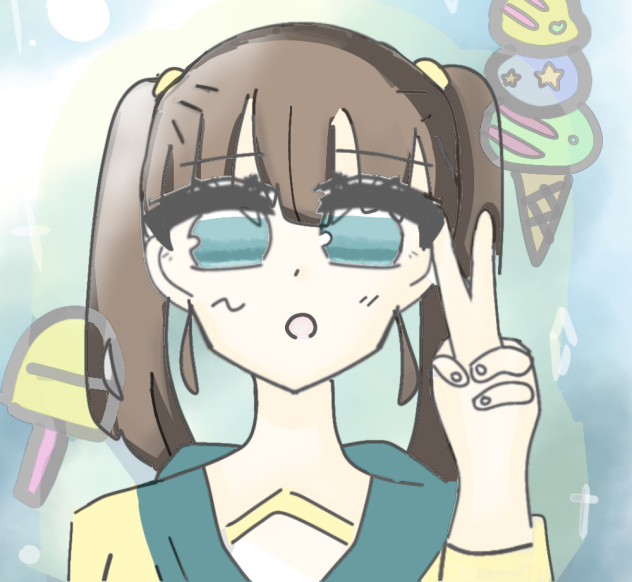 爽やかイラスト