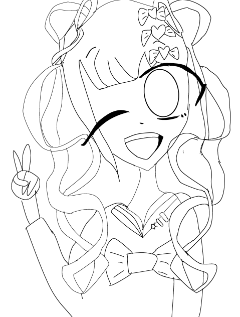 超てんちゃん塗り絵