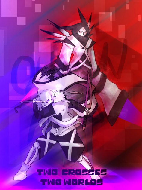 Cross and X (with glitches)