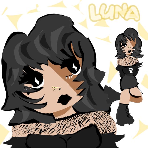 Random emo girl I drew