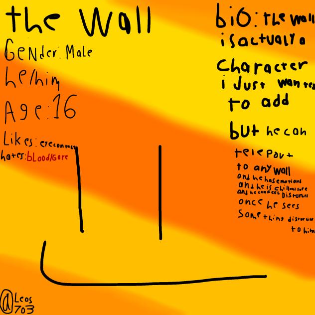 the wall