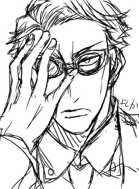 ＊七海 健人＊ラフ画