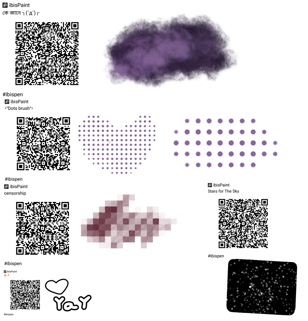 Enjoy these brushes! - ibisPaint