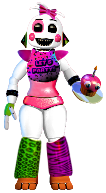 Glamrock toy chica edit